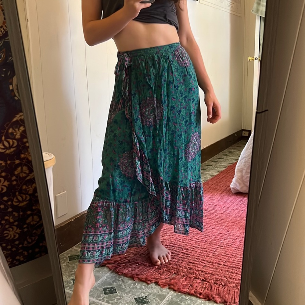 Anthropologie Midi skirt